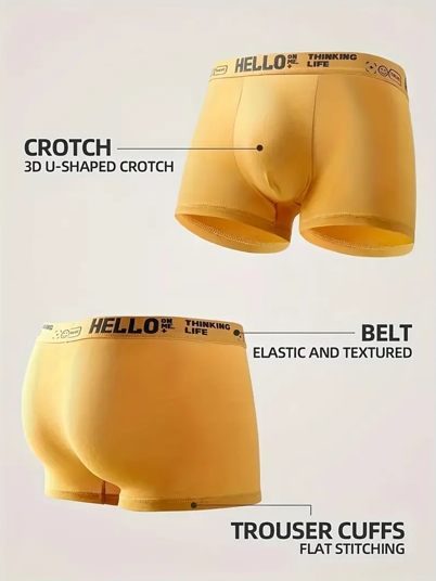 Men's Milk Silk Boxer Briefs 5 - đánh giá và giá Multi Pack Underwear