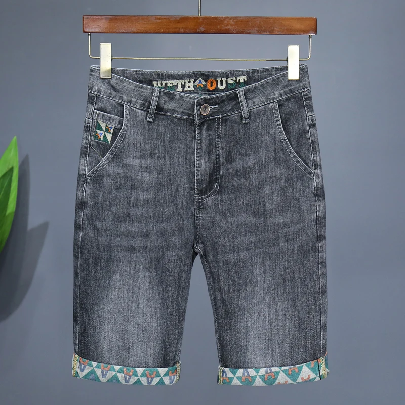 Summer New Men's Denim Shorts  - đánh giá và giá Levis Jeans 501