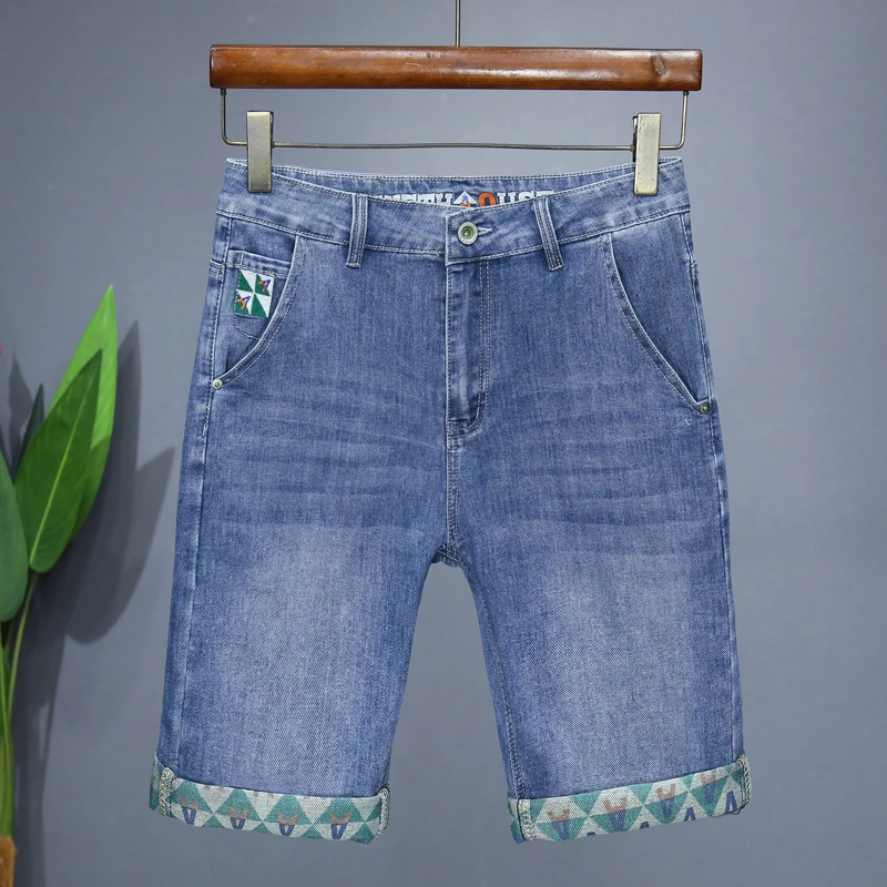 Summer New Men's Denim Shorts  - đánh giá và giá Levis Jeans 501