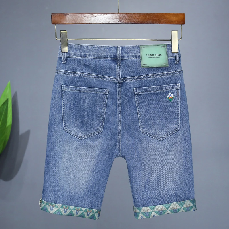 Summer New Men's Denim Shorts  - đánh giá và giá Levis Jeans 501