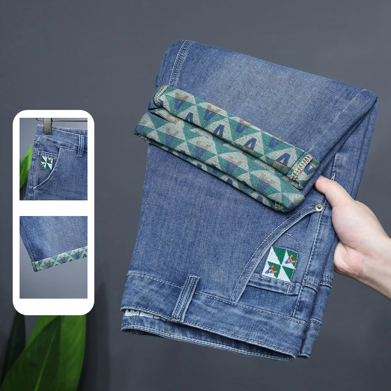 Summer New Men's Denim Shorts  - đánh giá và giá Levis Jeans 501