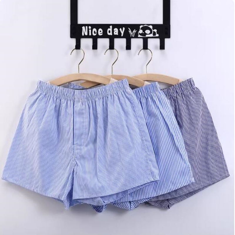 3 Cái/lốc M-3XL Cổ Điển Kẻ Sọc - đánh giá và giá Multi Pack Underwear