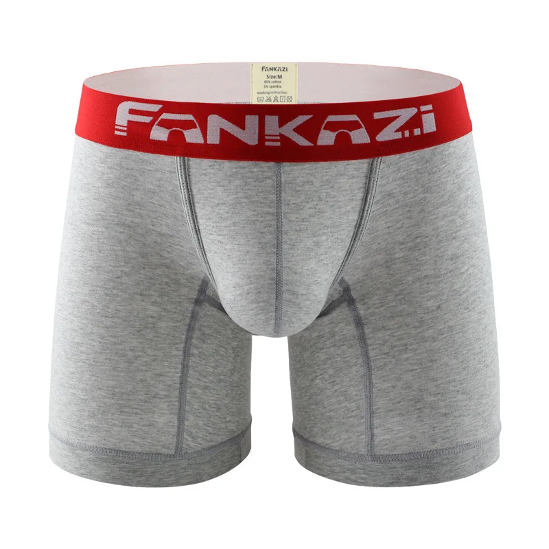 Men's Bulge Boxy Underwear Cot - đánh giá và giá Long Leg Trunk Men