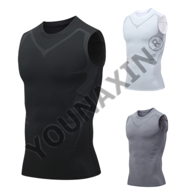 3 Pieces Men's Sleeveless T-Sh - đánh giá và giá T Shirt Tight Fit