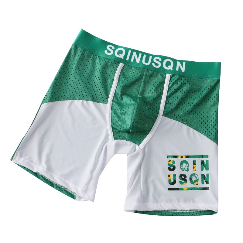 Men Ice Silk Mesh Boxer Briefs - đánh giá và giá Mesh Sport Boxer